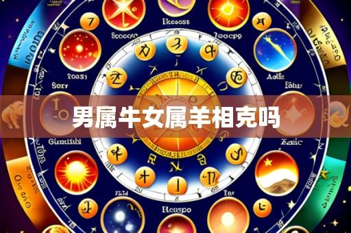 男属牛女属羊相克吗