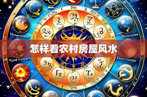 怎样看农村房屋风水