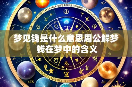 梦见钱是什么意思周公解梦 钱在梦中的含义