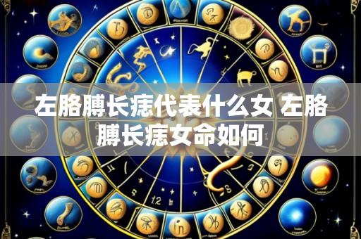 左胳膊长痣代表什么女 左胳膊长痣女命如何