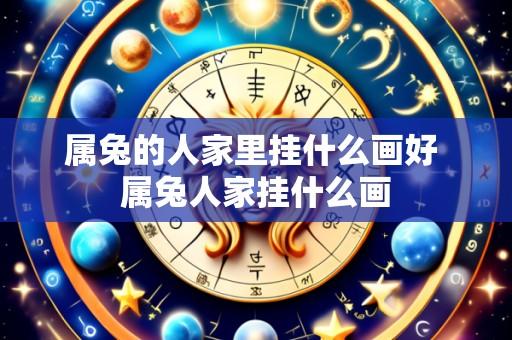 属兔的人家里挂什么画好 属兔人家挂什么画