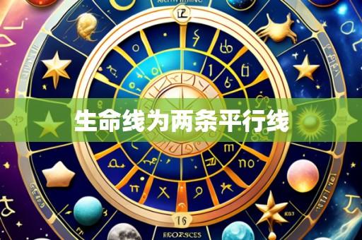生命线为两条平行线