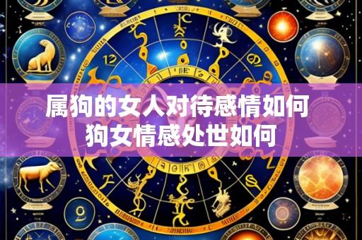 属狗的女人对待感情如何 狗女情感处世如何