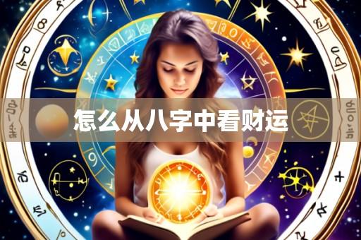 怎么从八字中看财运