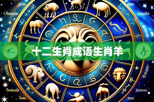 十二生肖成语生肖羊
