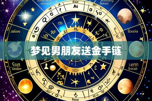 梦见男朋友送金手链