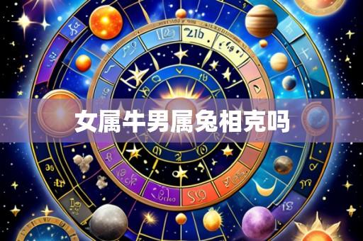 女属牛男属兔相克吗