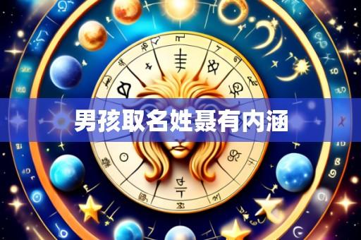 男孩取名姓聂有内涵
