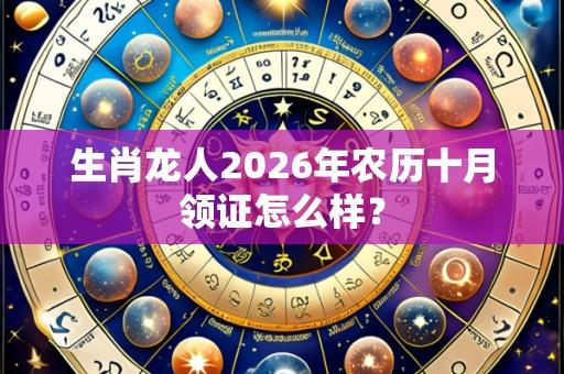 生肖龙人2026年农历十月领证怎么样?