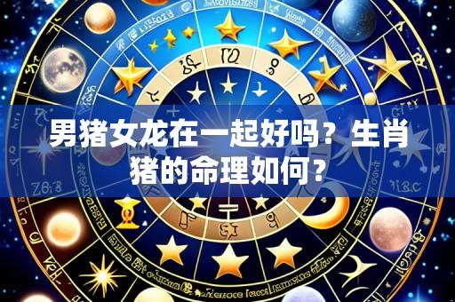 男猪女龙在一起好吗？生肖猪的命理如何？
