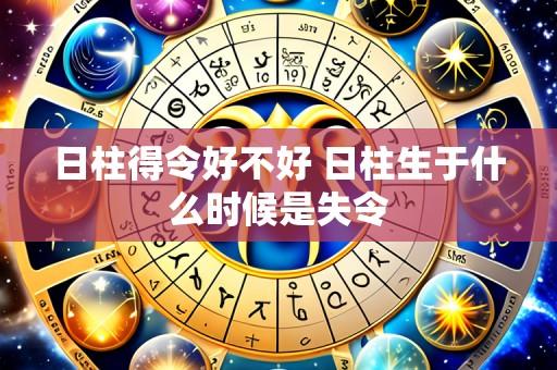 日柱得令好不好 日柱生于什么时候是失令