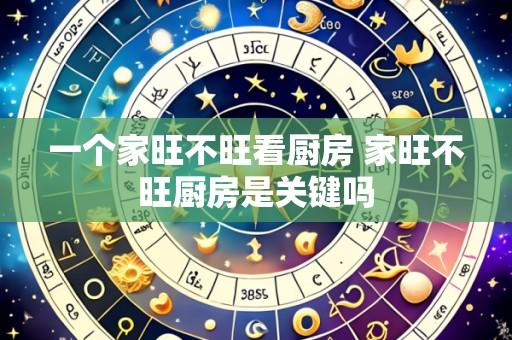 一个家旺不旺看厨房 家旺不旺厨房是关键吗