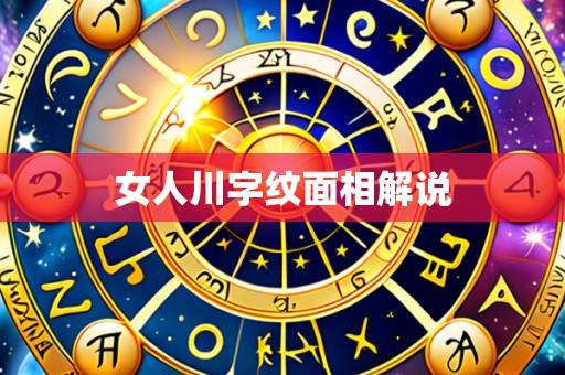 女人川字纹面相解说