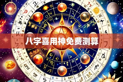 八字喜用神免费测算