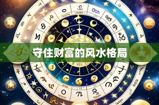 守住财富的风水格局