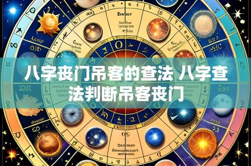 八字丧门吊客的查法 八字查法判断吊客丧门