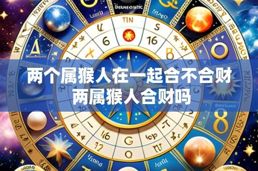 两个属猴人在一起合不合财 两属猴人合财吗