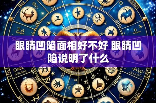 眼睛凹陷面相好不好 眼睛凹陷说明了什么