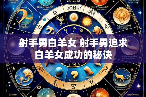 射手男白羊女 射手男追求白羊女成功的秘诀