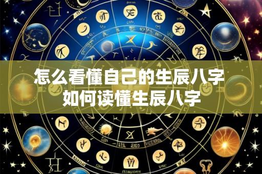 怎么看懂自己的生辰八字 如何读懂生辰八字