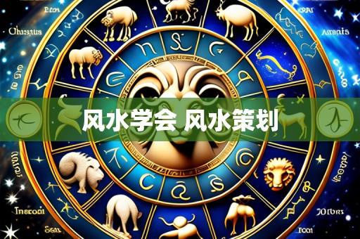 风水学会 风水策划