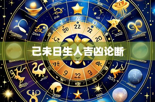 己未日生人吉凶论断