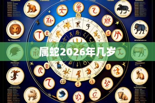 属蛇2026年几岁