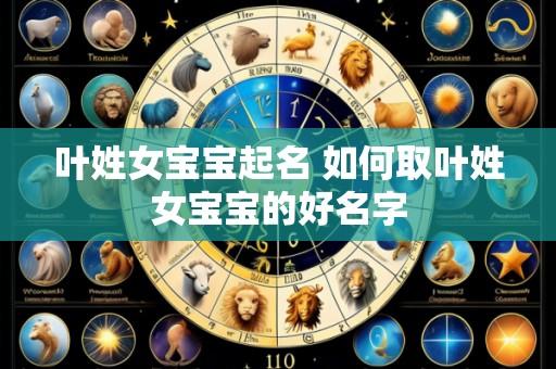 叶姓女宝宝起名 如何取叶姓女宝宝的好名字