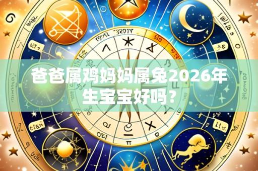 爸爸属鸡妈妈属兔2026年生宝宝好吗?