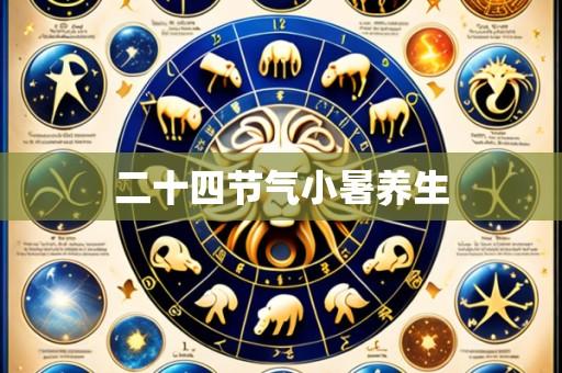 二十四节气小暑养生