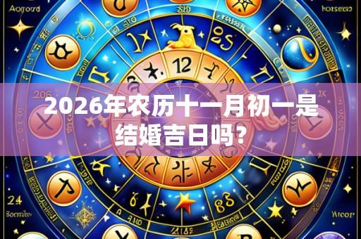 2026年农历十一月初一是结婚吉日吗?