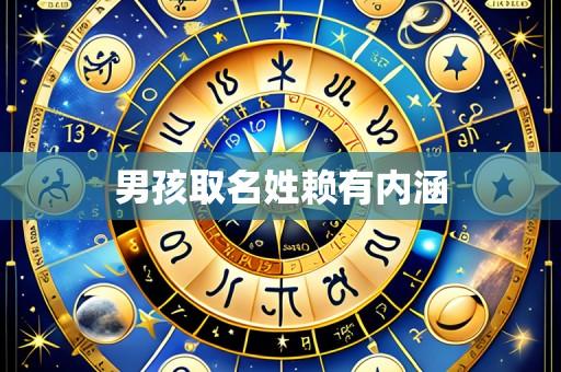 男孩取名姓赖有内涵