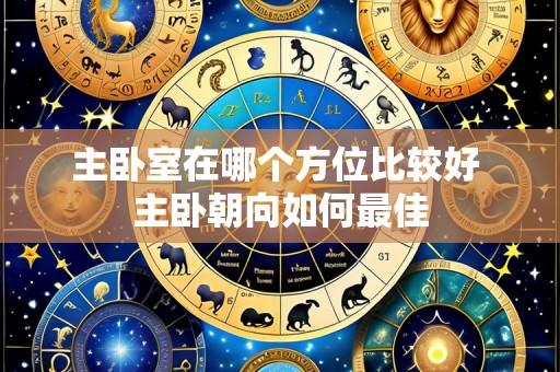 主卧室在哪个方位比较好 主卧朝向如何最佳