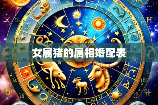 女属猪的属相婚配表