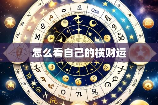 怎么看自己的横财运