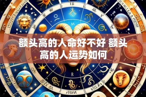 额头高的人命好不好 额头高的人运势如何
