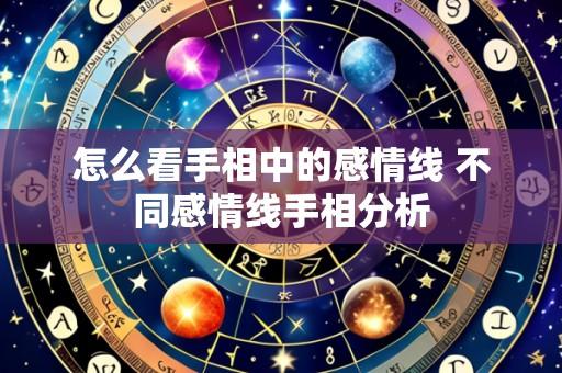 怎么看手相中的感情线 不同感情线手相分析