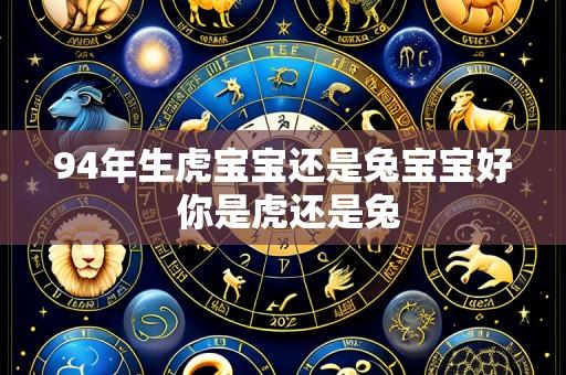 94年生虎宝宝还是兔宝宝好 你是虎还是兔