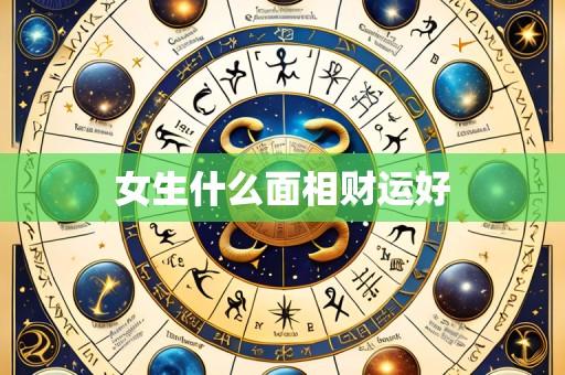 女生什么面相财运好