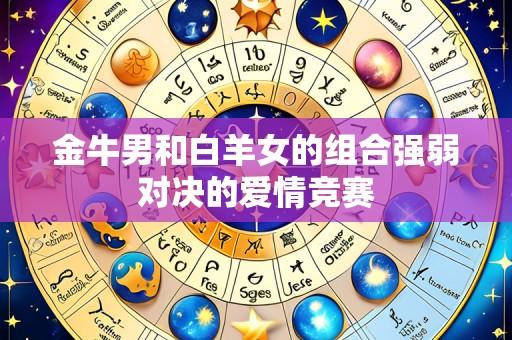 金牛男和白羊女的组合强弱对决的爱情竞赛