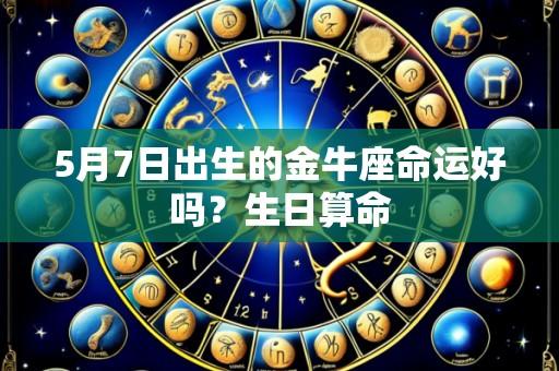 5月7日出生的金牛座命运好吗？生日算命