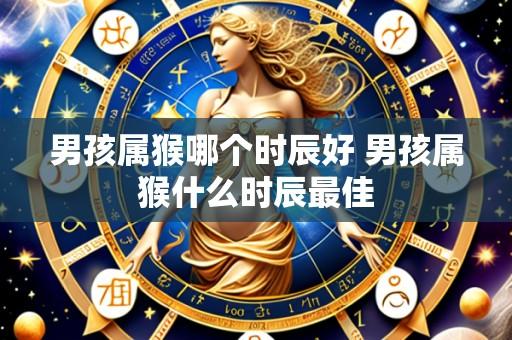 男孩属猴哪个时辰好 男孩属猴什么时辰最佳