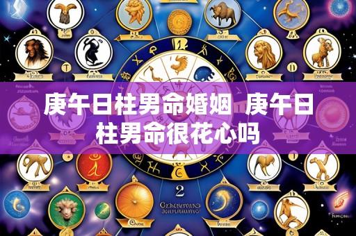庚午日柱男命婚姻 庚午日柱男命很花心吗