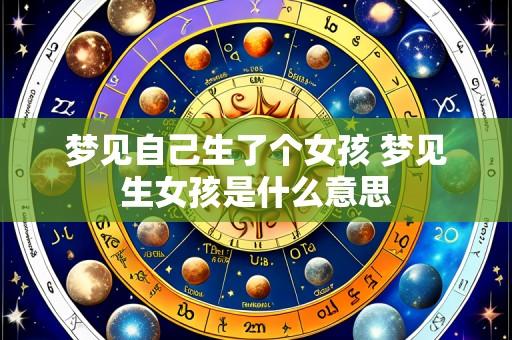 梦见自己生了个女孩 梦见生女孩是什么意思