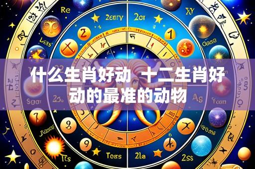 什么生肖好动 十二生肖好动的最准的动物