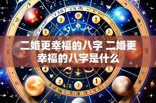 二婚更幸福的八字 二婚更幸福的八字是什么