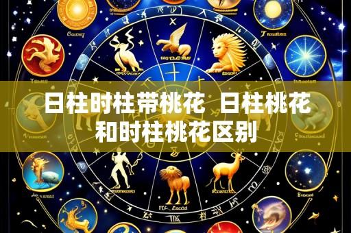 日柱时柱带桃花  日柱桃花和时柱桃花区别