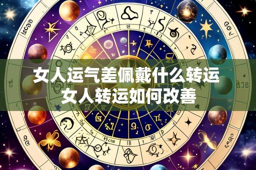 女人运气差佩戴什么转运 女人转运如何改善