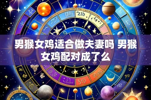 男猴女鸡适合做夫妻吗 男猴女鸡配对成了么