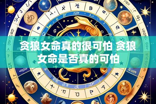 贪狼女命真的很可怕 贪狼女命是否真的可怕